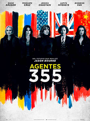 Agentes 355 Poster de:1 Agentes 355